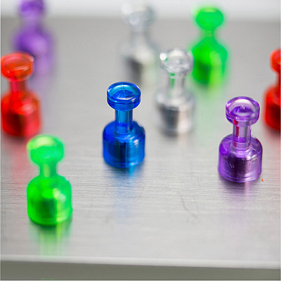 Officemate Push Pin Magnets (OIC92515)