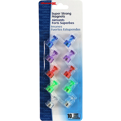 Officemate Push Pin Magnets (OIC92515)