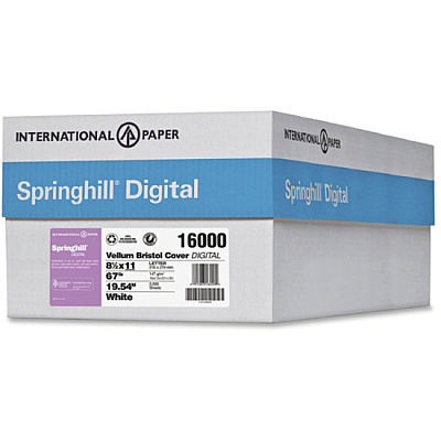 Springhill Multipurpose Cardstock - White (SGH016000)