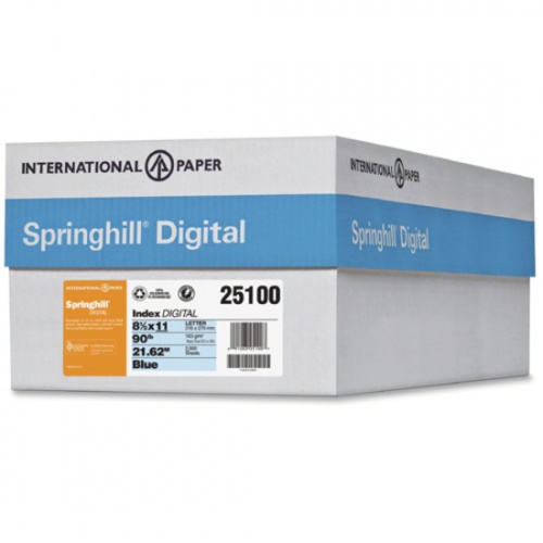 Springhill Multipurpose Cardstock - Blue (025100)