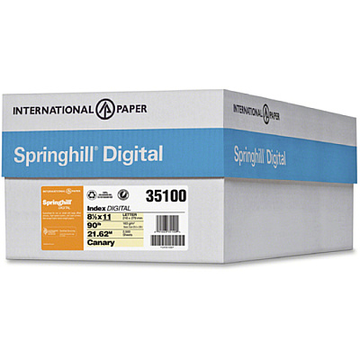 Springhill Multipurpose Cardstock - Canary (SGH035100)