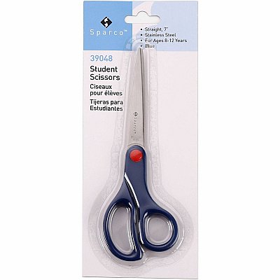 Sparco 7" Kids Straight Scissors (SPR39048)