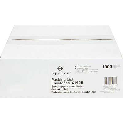 Sparco Pre-labeled Packing Slip Envelope (SPR41925)