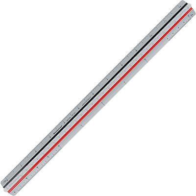 Staedtler Mars Professional Architectural Triangular Scale (STD987M1831BK)