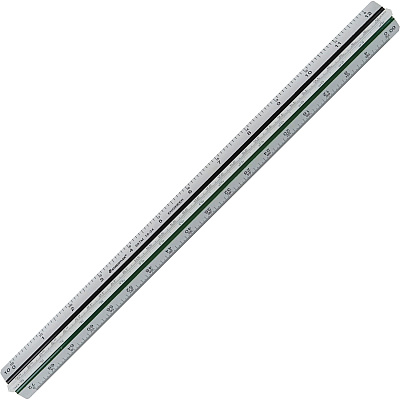 Staedtler Mars Professional Engineering Triangular Scale (STD987M1834BK)