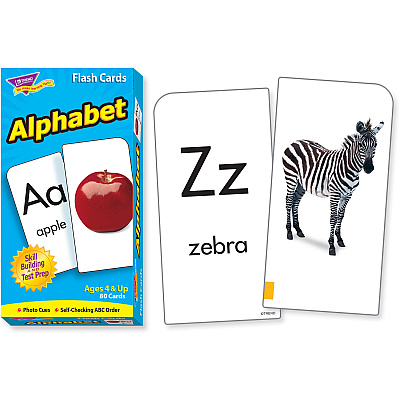 TREND Alphabet Flash Cards (TEP53012)