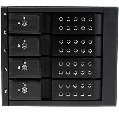 StarTech 4 Bay Hot Swap Mobile Rack Backplane (HSB4SATSASBA)