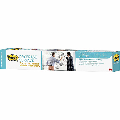 Post-it Self-Stick Dry-Erase Film Surface (MMMDEF3X2)