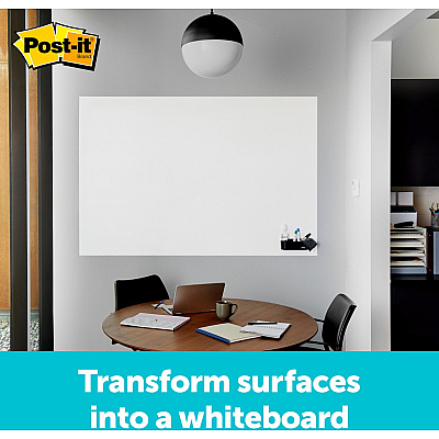 Post-it Self-Stick Dry-Erase Film Surface (MMMDEF4X3)