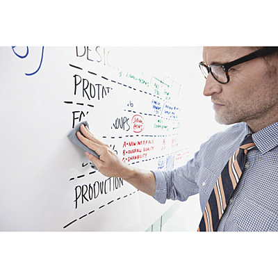 Post-it Self-Stick Dry-Erase Film Surface (MMMDEF6X4)