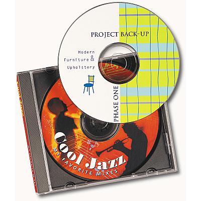 Avery Clear CD/DVD Inkjet Matte Labels (AVE8691)