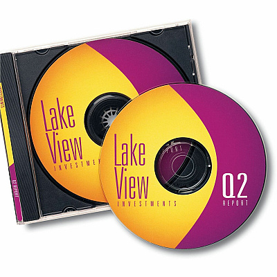 Avery Clear CD/DVD Inkjet Matte Labels (AVE8691)