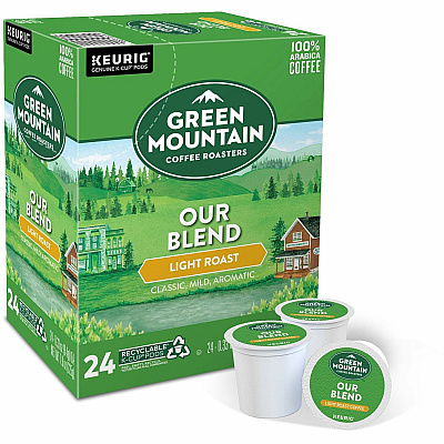 Green Mountain Coffee Roasters K-Cup Our Blend Coffee (GMT6570CT)