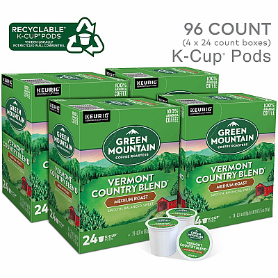 Green Mountain Coffee Roasters K-Cup Vermont Country Blend Coffee (GMT6602CT)