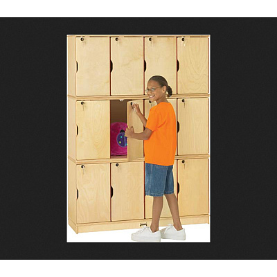 Jonti-Craft Triple Stack Children's Stacking Lockers (4697JC)