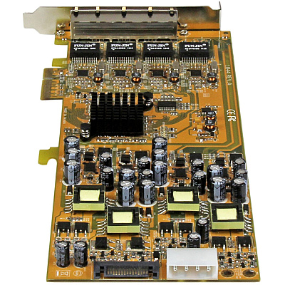 StarTech 4 Port Gigabit Poe Pcie Network Card (ST4000PEXPSE)