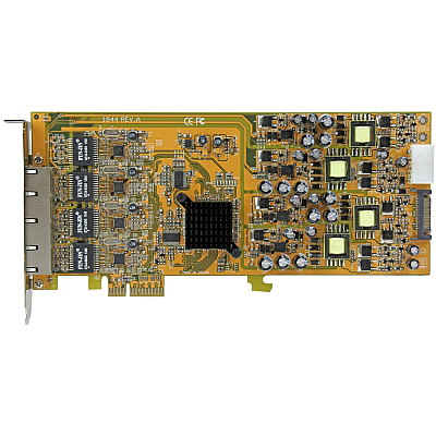 StarTech 4 Port Gigabit Poe Pcie Network Card (ST4000PEXPSE)