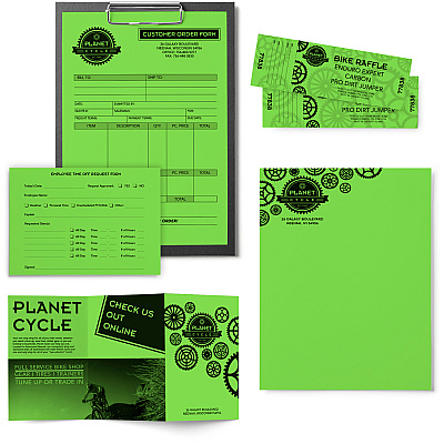 Astrobrights Color Paper - Lime Green (WAU21801)