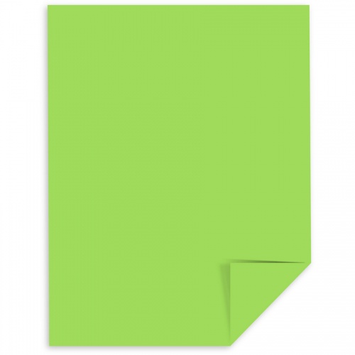 Astrobrights Laser, Inkjet Colored Paper - Martian Green (Lime Green) - 30% Recycled Content (21801)