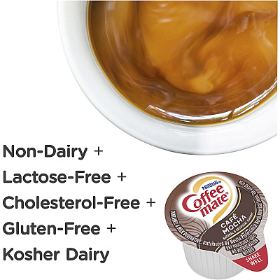 Coffee-mate Coffee-mate Cafe Mocha Liquid Creamer Singles - Gluten-Free (NES35115)