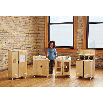Jonti-Craft TrueModern Play Kitchen Fridge (1710JC)