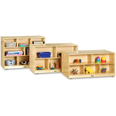 Jonti-Craft Rainbow Accents Super-size Double-sided Storage Shelf (3291JC)