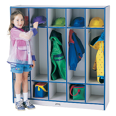 Rainbow Accents Rainbow Accents 5-section Coat Locker (2681JCWW180)