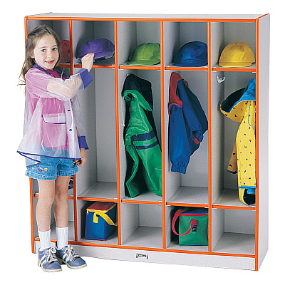 Rainbow Accents Rainbow Accents 5-section Coat Locker (2681JCWW004)
