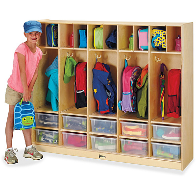 Jonti-Craft Rainbow Accents Large Locker Organizer without Tubs (26859JC)