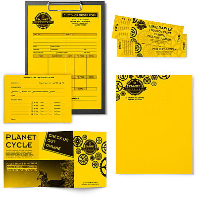 Astrobrights Color Paper - Sun Yellow (WAU22591)