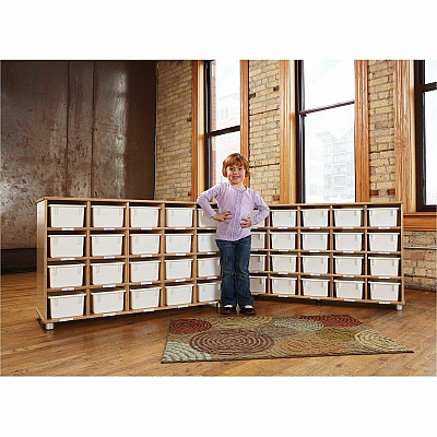Jonti-Craft TrueModern 20-Cubbie Bins Storage (1716JC)