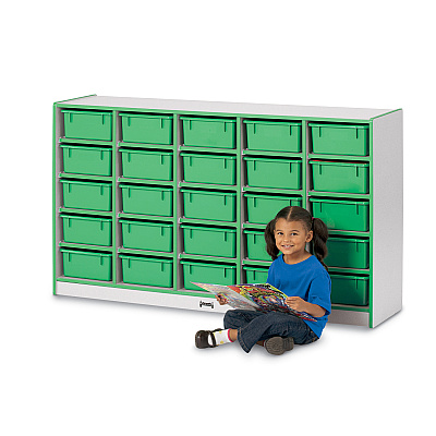 Rainbow Accents Rainbow Accents Mobile Tub Bin Storage (4026JCWW180)