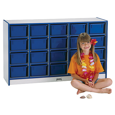 Rainbow Accents Rainbow Accents Cubbie Mobile Storage (4020JCWW180)