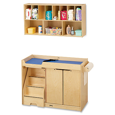Jonti-Craft Pull-out Stairs Changing Table (5137JC)