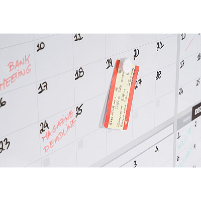 MasterVision 36" 12-month Calendar Planning Board (BVCGA03106830)