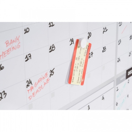 MasterVision 36" 12-month Calendar Planning Board (GA03106830)