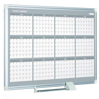 MasterVision 36" 12-month Calendar Planning Board (BVCGA03106830)