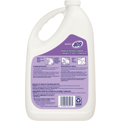 Clorox Commercial Solutions Glass & Surface Cleaner Refill (3107CT)