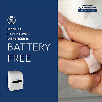 Kimberly-Clark Professional Sanitouch Hard Roll Towel Dispenser (KCC09995)