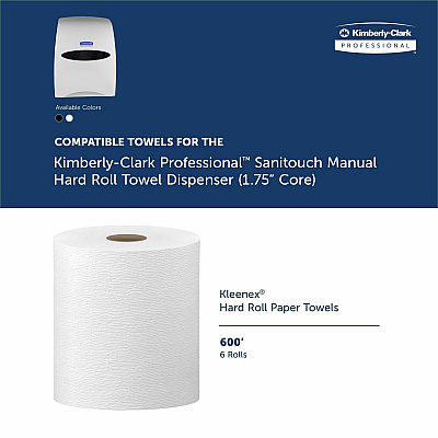 Kimberly-Clark Professional Sanitouch Hard Roll Towel Dispenser (KCC09995)
