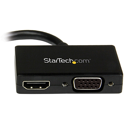 StarTech Mdp To Hdmi Vga Adapter Black (MDP2HDVGA)