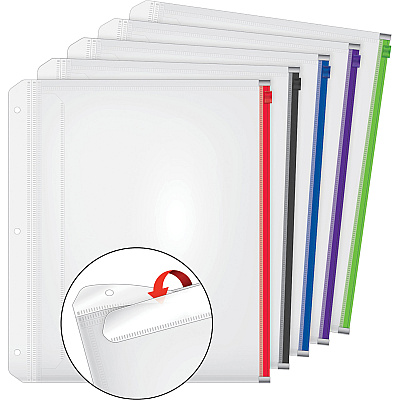 Cardinal Zipper Binder Pockets (CRD14650)