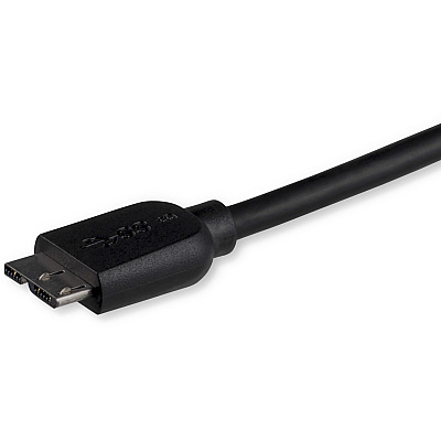 StarTech 3m 10ft Slim Usb 3.0 Micro B Cable (USB3AUB3MS)
