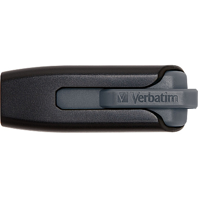 Verbatim 256GB Store 'n' Go V3 USB 3.2 Gen 1 Flash Drive - Gray (49168)