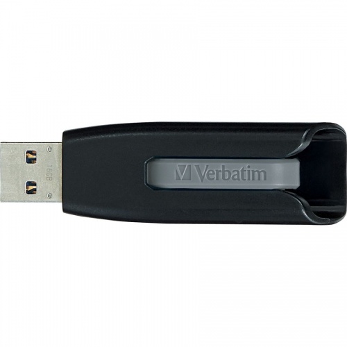 Verbatim 256GB Store 'n' Go V3 USB 3.2 Gen 1 Flash Drive - Gray (49168)
