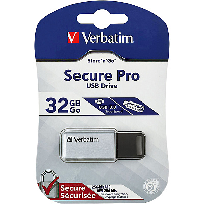Verbatim Store 'n' Go Secure Pro USB 3.0 Drive (98665)