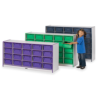Rainbow Accents Rainbow Accents Cubbie Mobile Storage (4020JCWW112)