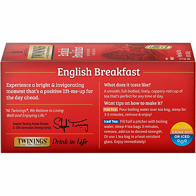 TWININGS English Breakfast Black Tea Bag (TWG09181)