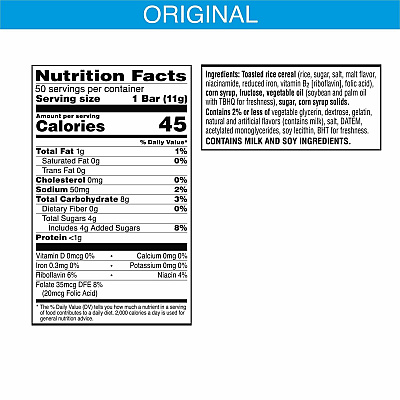 Kellogg's Rice Krispies Treats Minis (KEB12346)