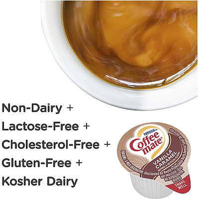 Coffee-mate Coffee-mate Vanilla Caramel Flavor Liquid Creamer Singles (NES79129)
